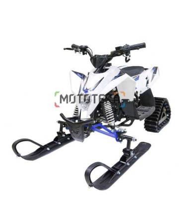 Квадро снегоход детский (снегоцикл) Motax (Мотакс) Gekkon Snow белый/синий (машинокомплект) Квадро снегоход детский (снегоцикл) Motax (Мотакс) Gekkon Snow белый/синий (машинокомплект)