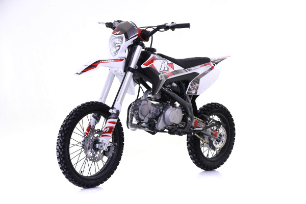 Питбайк Apollo (Аполло) TRACKER 125 LE 17/14 белый | Мототека